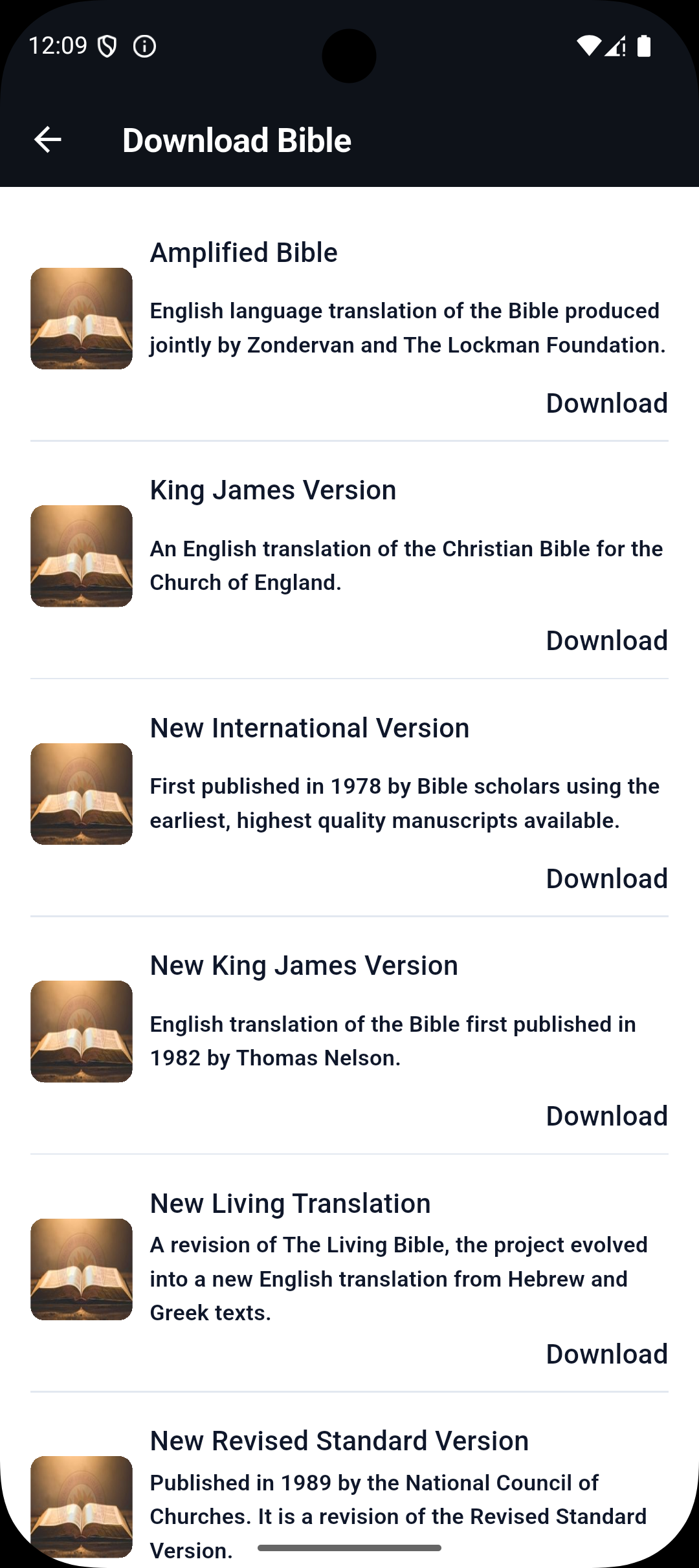 Bible Versions